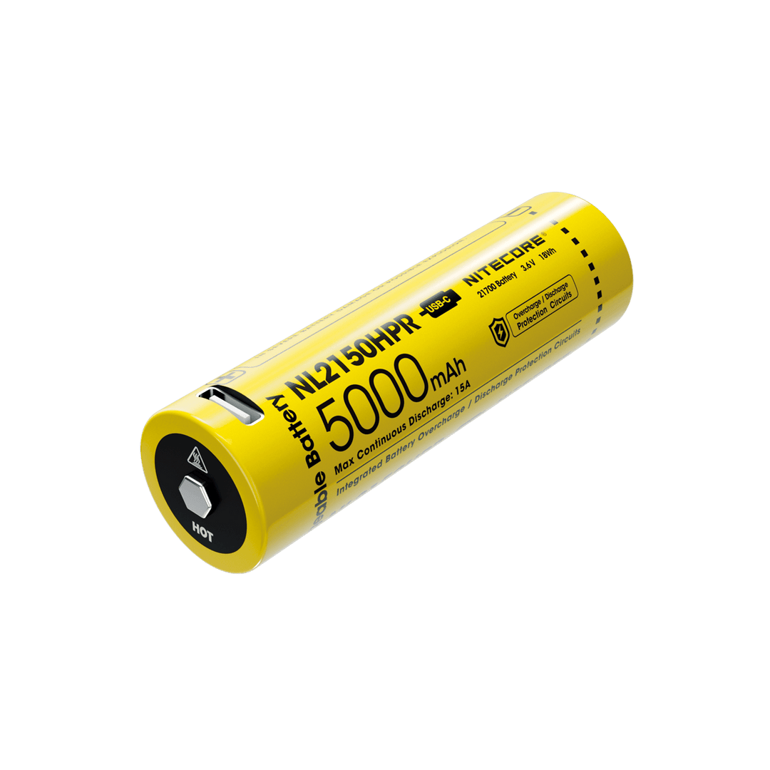 NL2150HPR (21700 - 5000mAh - 15A) - Nitecore Singapore