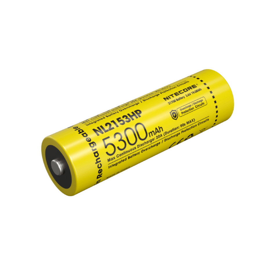 NL2153HP (21700 - 5300mAh - 20A) - Nitecore Singapore