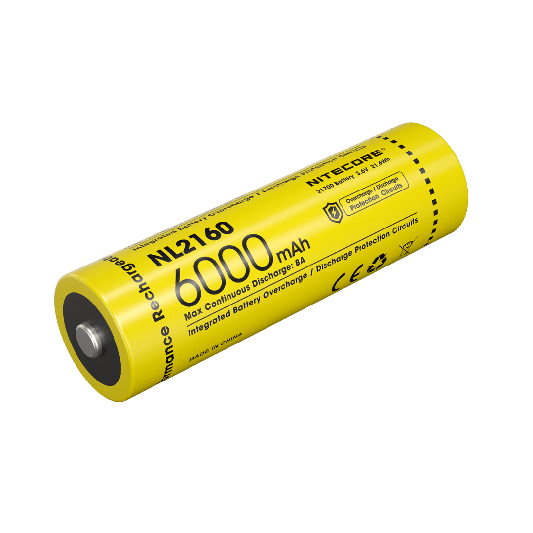 NL2160 (21700 - 6000mAh - 8A) - Nitecore Singapore